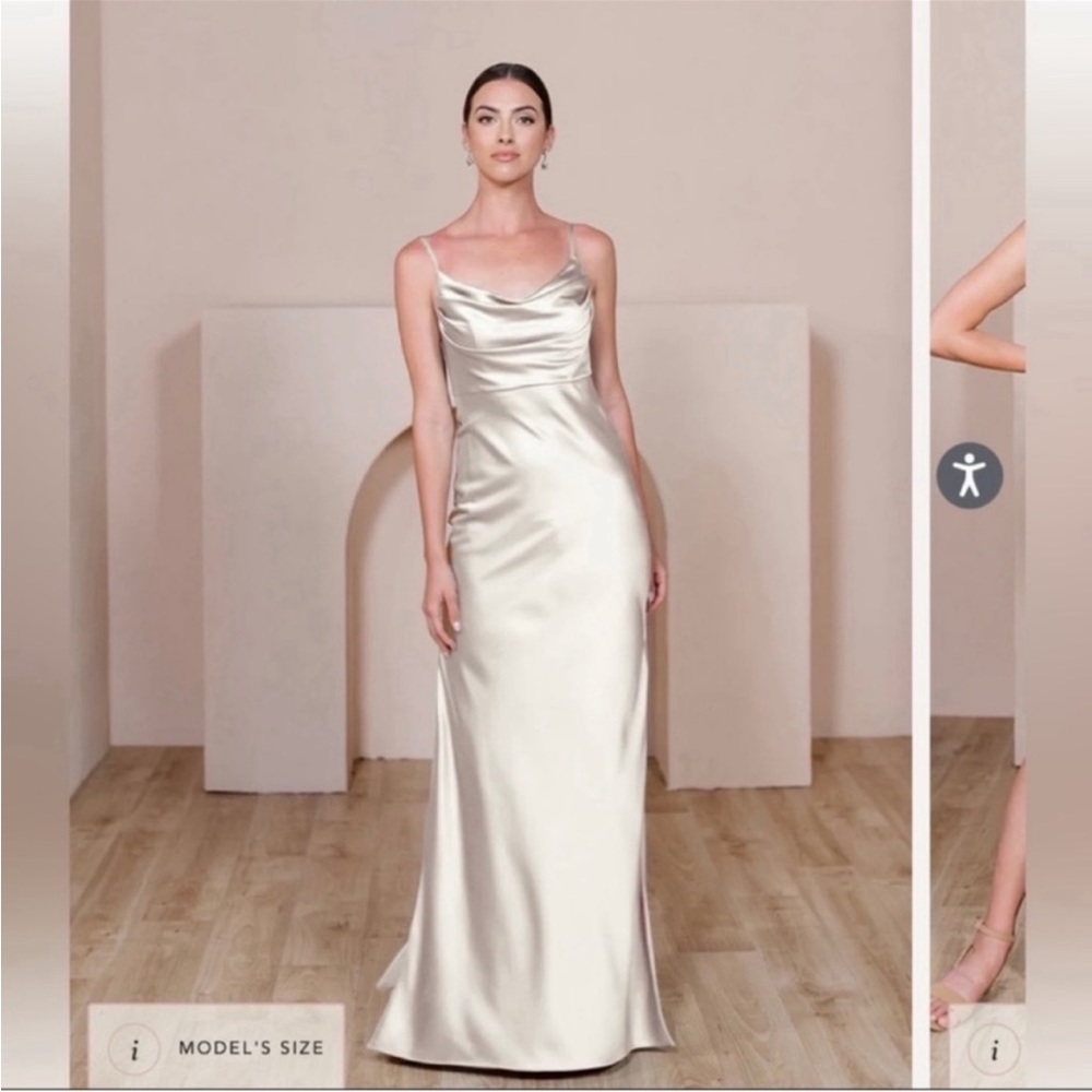 Revelry Soft Champagne Dress